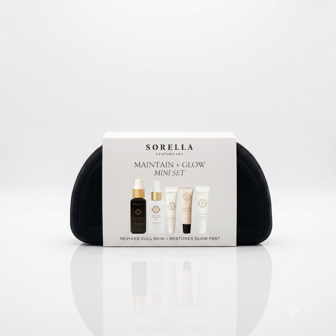 Sorella Apothecary Maintain + Glow Mini Set